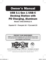 Tripp-Lite U442-DOCK12-S El Manual Del Propietario