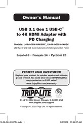 Tripp-Lite U444-06N-H4K6BC El Manual Del Propietario
