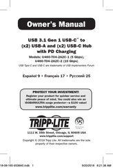 Tripp-Lite U460-T04-2A2C-1 El Manual Del Propietario