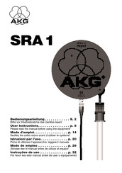 AKG SRA 1 Modo De Empleo