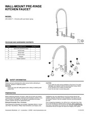 TOSCA 255-K820-T Manual De Instrucciones