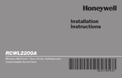 Honeywell RCWL2200A Instrucciones De Instalación