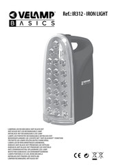 VELAMP IR312 - IRON LIGHT Manual De Instrucciones