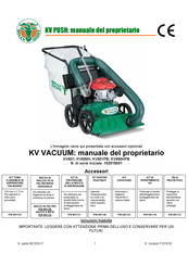 Billy Goat KV650HFB Manual Del Proprietário