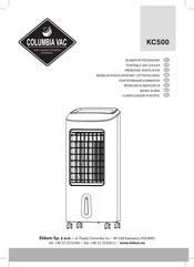 COLUMBIA VAC KC500 Manual De Instrucciones