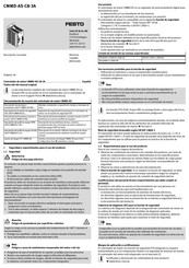 Festo CMMD-AS-C8-3A Manual Original