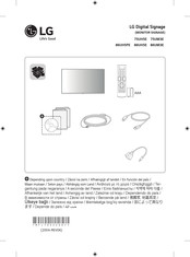 LG 75UH5E Manual De Instrucciones