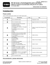 Toro 30512 Instrucciones De Instalación