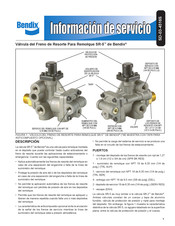 BENDIX SR-5 Información De Servicio