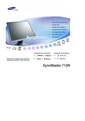 Samsung SyncMaster 713N Manual De Instrucciones