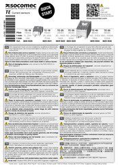 Socomec TE-18 Manual De Instrucciones