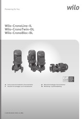 Wilo CronoTwin-DL Instrucciones De Instalación Y Funcionamiento