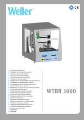 Weller WTBR 1000 Manual Del Usuario