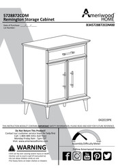 Ameriwood HOME 5728872COM Manual Del Usuario