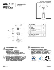 Uline H-5221 Manual Del Usuario