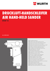 Würth DSW 15 Manual Del Usuario