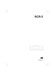 Sangean RCR-5 Manual Del Usuario