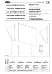 Carrier AQUASNAP 30RA017 Instrucciones De Instalación