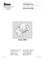 Simer Series 3000 Manual Del Usuario