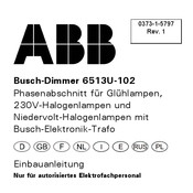 ABB 6513U-102 Manual De Instrucciones