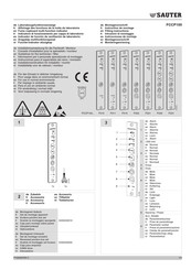 Sauter FCCP100 Serie Instrucciones De Montaje