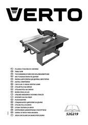 VERTO 52G219 Instrucciones De Uso