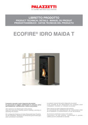 Palazzetti ECOFIRE IDRO MAIDA T Datos Técnicos Del Producto