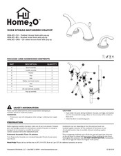 Home2O H04L-821-BN Manual De Instrucciones