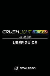 Goalzero CRUSH LIGHT CHROMA Manual Del Usuario