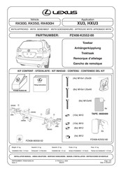 Lexus PZ408-K2552-00 Guia De Inicio Rapido