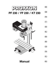 Proxxon F 230 Manual