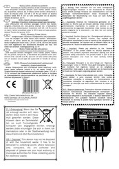 Kemo Electronic M161 Manual De Instrucciones