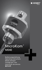 Komet MicroKom M040 Instrucciones De Servicio