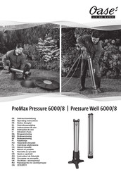 Oase Pressure Well 6000/8 Instrucciones De Uso