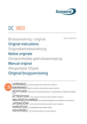 Dustcontrol 94114-I Manual Original