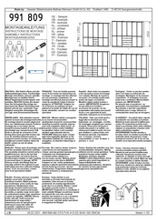 Oeseder Möbelindustrie 991 809 Instructions De Montage