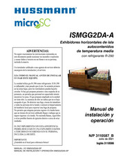 Hussmann microSC ISMGG2DA-A Manual De Instalación Y Operación