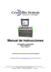 Cryo Bio System Nano-Digitcool Manual De Instrucciones