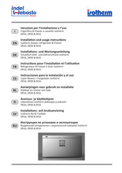 Indel Webasto Marine isotherm DR30 Instrucciones Para La Instalación Y El Uso