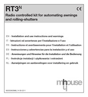 Mhouse RT3N Instrucciones Y Advertencias Para La Instalación Y El Uso