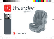 Be Cool thunder iso-fix Manual De Instrucciones