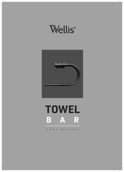 Wellis TOWEL BAR Manual Del Usuario