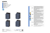 Siemens SIRIUS 3RW52 Guia De Inicio Rapido