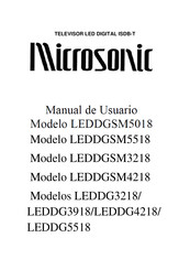 Microsonic LEDDG5518 Manual De Usuario