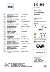 CRUZ Evo Rack Pro P20-126 Instrucciones De Montaje