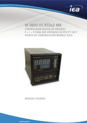 IEA M-9800 V5 RTDx2 MB Manual Del Usuario