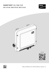 SMA SB2.0-1VL-40 Manual De Instrucciones