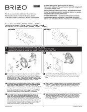 Brizo T75680 Manual De Instrucciones
