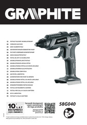 GRAPHITE 58G040 Manual De Instrucciones