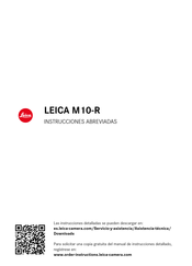 Leica M10-R Instrucciones Abreviadas